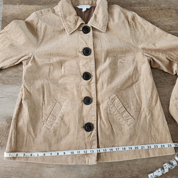 Relativity Women's Tan Corduroy Jacket - Picture 14 of 16